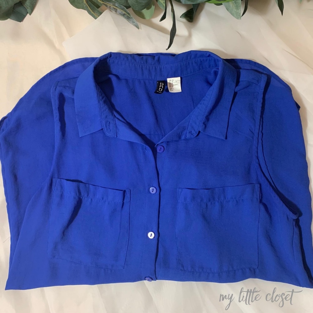 Blue Button Down
